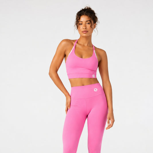 Top Dual Rosado con Blanco